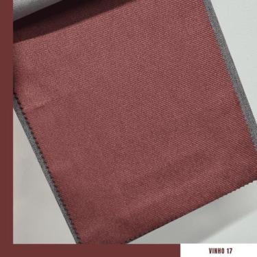 Imagem de Sofá  Gianni Tecido Suede Pé Cantoneira Escura  180cm - 4R Estofados, 