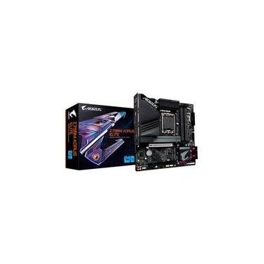 Imagem de Placa-Mãe Gigabyte Z790M Aorus Elite Rev 1.1, LGA 1700,  mATX, DDR5, Preto - Z790M AORUS ELITE