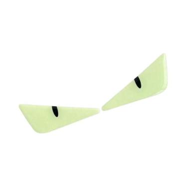 Imagem de Adesivos Vinílicos Reflexivos 3D Olho De Diabo Luminoso Para Motocicle