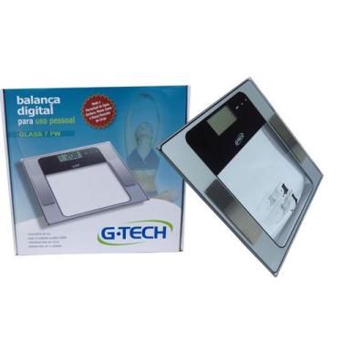 Imagem de Balança Digital Glass 7 FW  Bioimpedância Gtech - G-Tech, Bateria