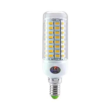 Imagem de Lâmpada LED E27 E14 Com 72 96 LEDs Sem Flicker 5730 SMD Para Lustres D