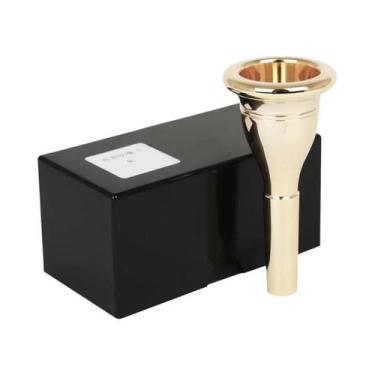 Imagem de Bocal De Trompete Tuba Grande 13.3mm Em Latão IRIN NO.7 Peças De Instr