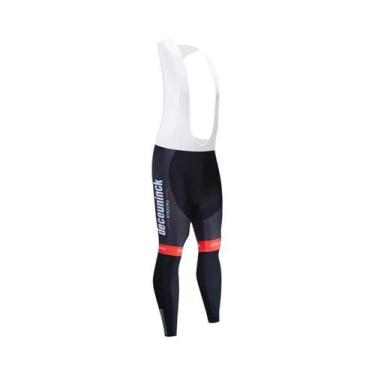 Imagem de Calças Térmicas De Ciclismo Masculinas Para Inverno Quick Step Fleece 