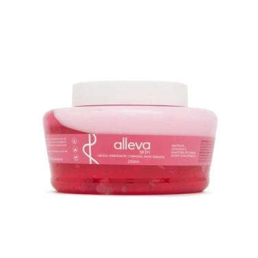 Imagem de Geleia Corporal Alleva - Hidratante Corporal Rose Essence, 250ml - Leve, Rápida Absorção e Hidratação Duradoura