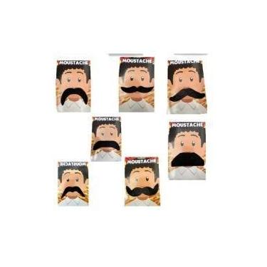 Imagem de Bigode Artifical Autocolante - Modelos Sortidos - Genérico
