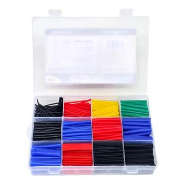 Imagem de Kit 560 Termo Retrátil Conector Emendar Isolar Fios Cabos - NAVY+TOOLS