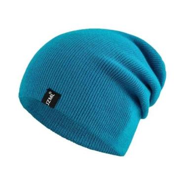 Imagem de Gorro De Inverno Tricotado Unissex Em Várias Cores Com Etiqueta Decora