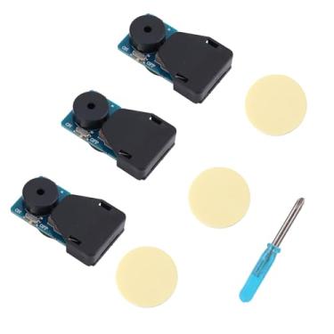 Imagem de Conjunto 6 Unidades de Dispositivos Sonoros de Grilo para Pegadinhas, com 16 Sons Diferentes Dispositivo Sonoro Oculto Pegadinhas Ímã Sons Irritantes Grilo e Zumbido para Escritório (Azul)