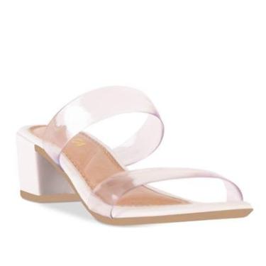 Imagem de Tamanco Feminino Salto Bloco Baixo Sandalia Mule Casual Social Moda-Feminino