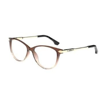 Imagem de Armação de Óculos Colcci Sofia C6124f0853 Marrom Translúcido Degradê cat1-Feminino