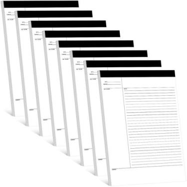 Imagem de Pacote Legal Pads Outus 8 21,59 x 29,84 cm, 50 folhas brancas