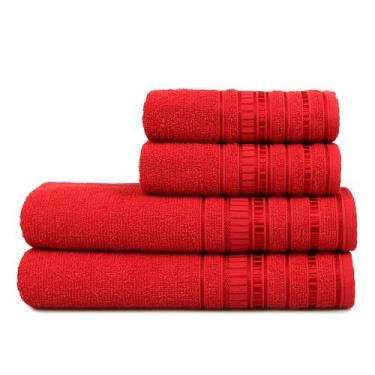 Imagem de Jogo de toalhas garden 4 peças - SUFALU, Único, VALENTIN0 3069