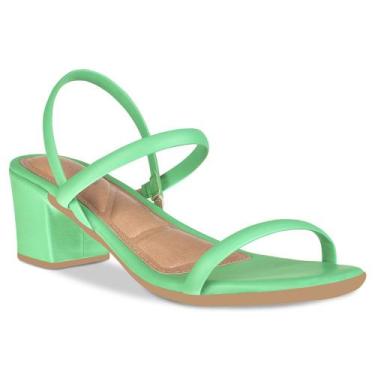 Imagem de Sandalia Salto Saltinho Bloco Feminino Casual Confortavel - Takata, Ki