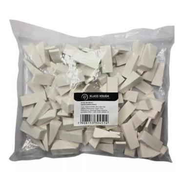 Imagem de Esponja para Corretivos Queijinho Sem Látex com 100 unidades Klass Vou