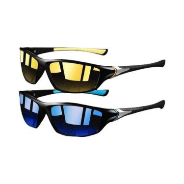 Imagem de Óculos De Sol Esportivos Vintage Unissex Anti-reflexo Para Pesca, Corr