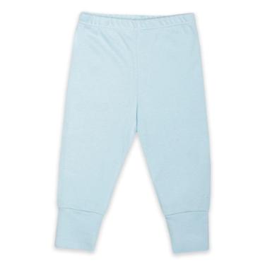 Imagem de Calça Mijão Bebê Menino Azul Claro Algodão Mini & Co-Masculino