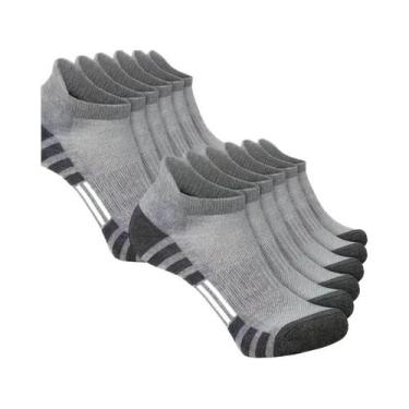 Imagem de Meias Esportivas Masculinas Absorventes Antiderrapantes Respiráveis Co