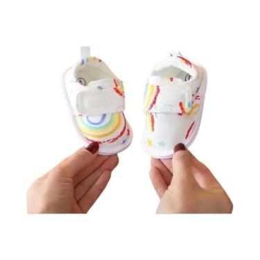 Imagem de Tênis Casuais Para Bebês De 1 Ano Com Solado Macio E Antiderrapante, E