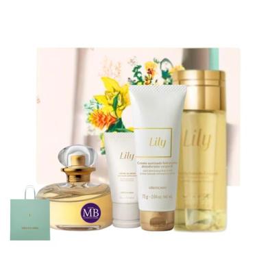Imagem de Kit Presente Perfume Body Splash Feminino Lily O Boticário