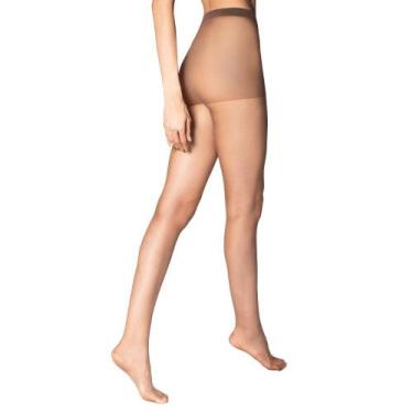 Imagem de Meia Calça Invisivel Loba Fina Fio 6 5870-002, Brown, GG