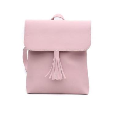 Imagem de Mochila Casual Feminina Pequena Mochilinha Moderna Vintage - A L COMER