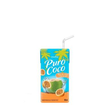 Imagem de Água de Coco Puro Coco Maracujá Maguary 180ml
