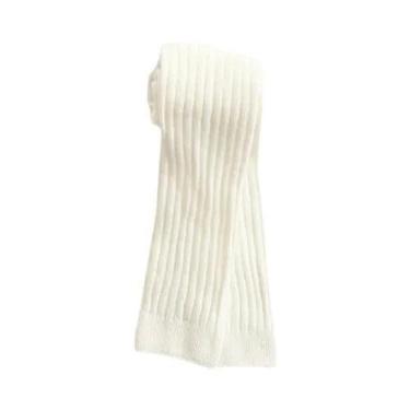 Imagem de Meias-calças De Malha Sólida Para Meninas, Meia-calça Fina Para Primav