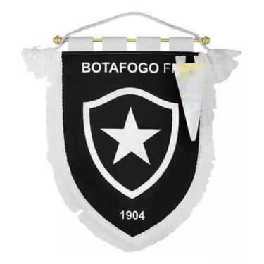 Imagem de Flamula Oficial Botafogo Futebol Regatas Original 1904, Preto