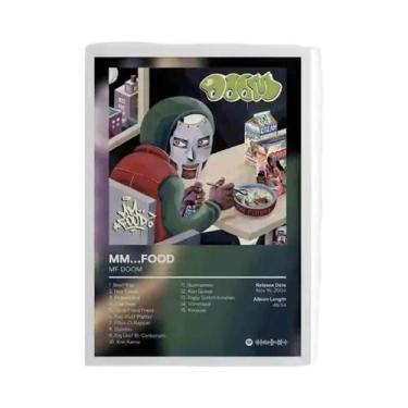 Imagem de Pôster De Arte Em Tela Da Banda De Hip Hop MF Doom, Decoração Estética