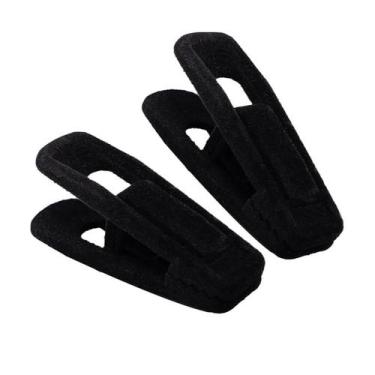 Imagem de Kit 20 Presilhas de Veludo P/ Cabides Prendedor Saia Calça - Mazzilli,