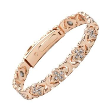 Imagem de Pulseira Magnética Terapêutica Removível Para Mulheres, Emagrecimento,