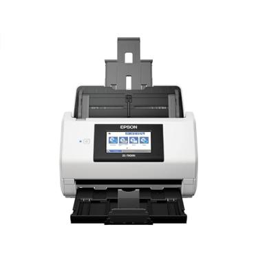 Imagem de Scanner Epson DS-790WN com Wi-Fi, Ethernet, USB, ADF, Duplex Automático e Bivolt – Branco