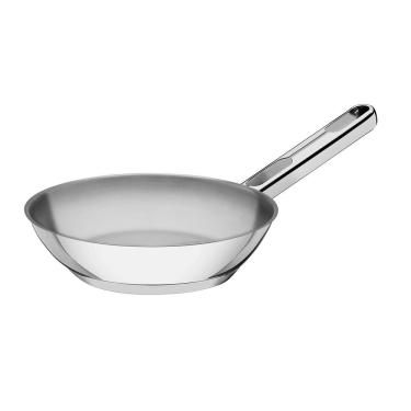 Imagem de Frigideira Allegra em Aço Inox com Revestimento Interno Fundo Triplo 24 cm 2 e 1 l Tram...