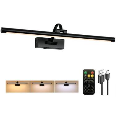 Imagem de Luminária para Quadros Tassuowell 61 cm com Bateria Recarregável e Dim