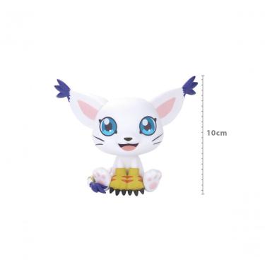 Imagem de Figure de Coleção Megahouse Tailmon - Lookup Ref.:832185 Digimon Adventure em PVC com Cabeça Móvel 10 cm