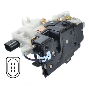Imagem de Fechadura Elétrica de Porta Dianteira Direita Modelo F103 para Golf 2007 a 2013 com Trava Central Universal Automotive