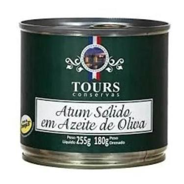 Imagem de Atum Sólido em Azeite de Oliva Tours Conservas 180g - Congratulations 