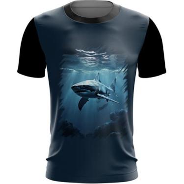 Imagem de Camiseta Dryfit Tubarão Shark Rei dos Mares 5 - Kasubeck Store®, Baby 