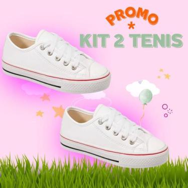 Imagem de KIT 2 TÊNIS INFANTIL PROMOÇÃO - Conforto e Estilo para Crianças - Sem 