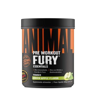 Imagem de Pré Treino Animal Fury Pré-Workout 450G - Universal-Unissex
