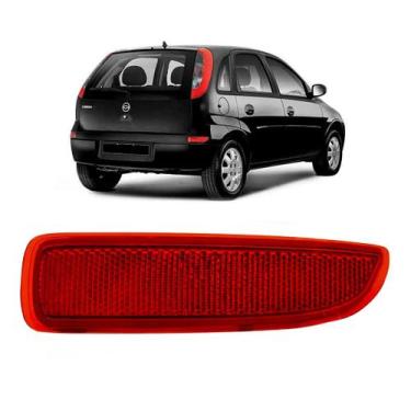 Imagem de Refletor Parachoque Traseiro Corsa 2003 2004 2005 2006 2007 2008 2009 