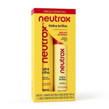 Imagem de Promopack Neutrox Hidra Brilho Shampoo 300ml e Condicionador 200ml