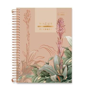 Imagem de Kit Planner Permanente 80 Fls Natus + Bloco Anotações Natus Bege Cader