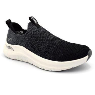 Imagem de Tênis Feminino Skechers Arch Fit, Preto, 35