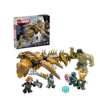 Imagem de Blocos de Montar Lego Marvel Vingadores Vs Leviatã 76290