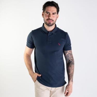 Imagem de Camisa Polo Reserva Piquet Azul Marinho, M