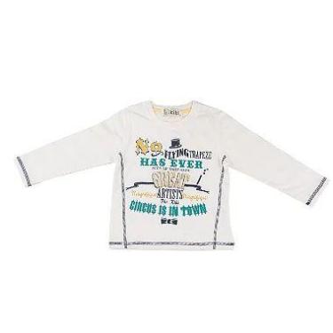 Imagem de Camiseta Infantil Menino Circus - kiki & Mily, Branco, 3