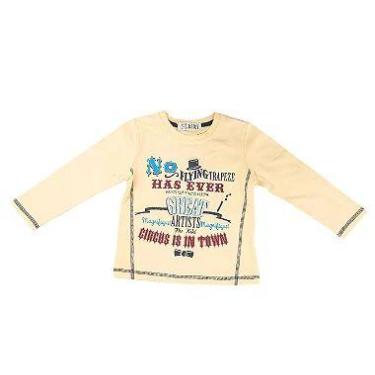 Imagem de Camiseta Infantil Menino Circus - kiki & Mily, Amarelo, 1