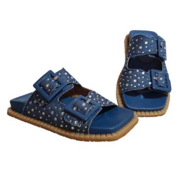 Imagem de Papete Jeans Fashion Infantil Feminina Maria Lua 426220, Jeans, 33