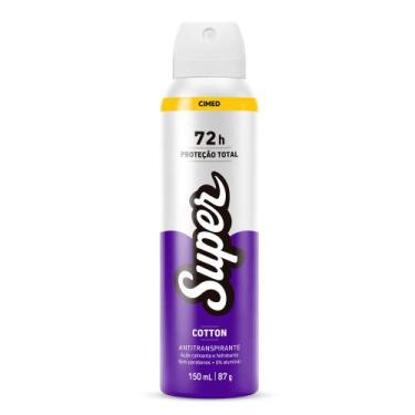 Imagem de Desodorante Super Proteção Total Feminino Cotton Aerosol Antitranspira